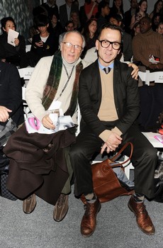 Stan Herman hits New York Fashion Week - 18 February 2010 Stan Herman hits New York Fashion Week - 18 February 2010