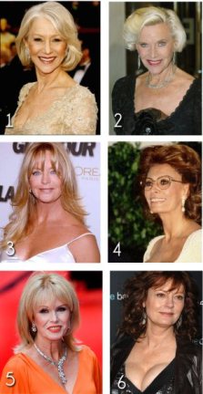 Top 6 Sexiest Women Over 60 - 10 June 2010 Top 6 Sexiest Women Over 60 - 10 June 2010